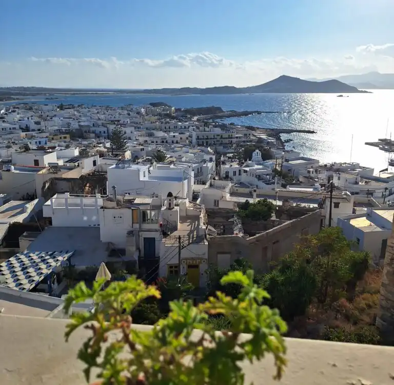 naxos old town