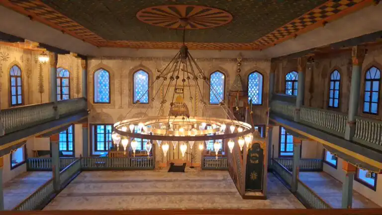 colourful mosque in Travnik, Bosnia