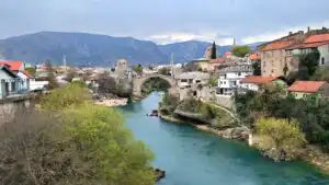 things to do in mostar: old bridge mostar view